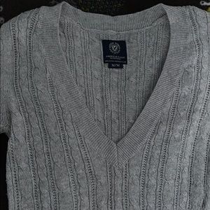 AE gray sweater